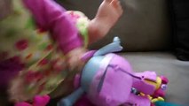 BABY ALIVE Pumpkin Flushes Trolls Down Toilet!?