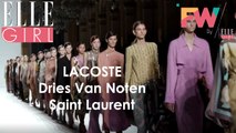 Chez Lacoste, Dries Van Noten et Saint Laurent ! I Fashion Week By ELLE Girl Printemps/Eté 2018! #2