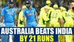 India vs Australia 4th ODI : Virat Kohli & Co defeated by Aussies, gets one win in 5 match series