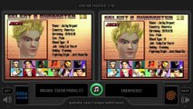 Virtua Fighter 3tb (Arcade vs Dreamcast) Side by Side Comparison I Vc Decide