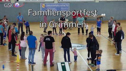 Familiensportfest des Lokalen Bündnis für Familie in Grimmen