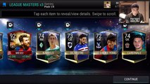 FIFA Mobile WE GOT MESSI!!!! TWO INSANE LEAGUE MASTER BUNDLE OPENING!!