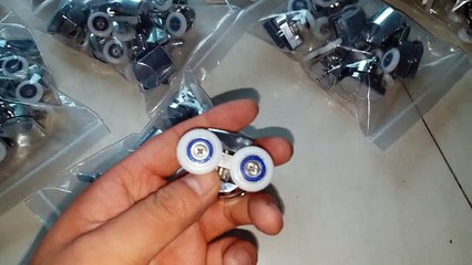 23mm Metal Shower Wheels For Bathroom Plumbing