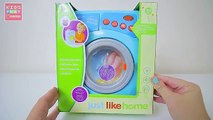 Just Like Home Washing Machine Toy for Kids Unboxing and Review | Kids Play OClock Toys Review