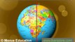 Planet Earth Globe Animation - Latitudes,longitudes, Continents And Oceans