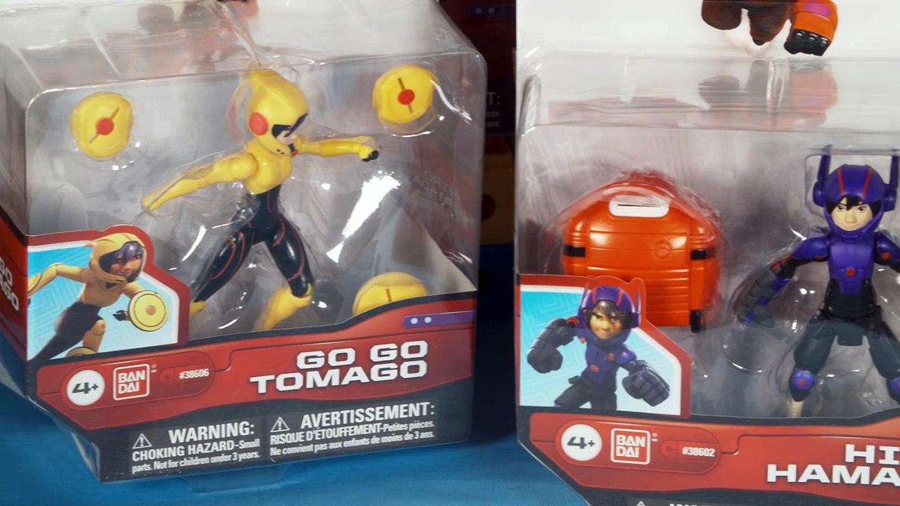 Disney Big Hero 6 Toy Charers Baymax Fred Wasabi Go Go Tomago Hiro Hamada Yokai Honey Lemon