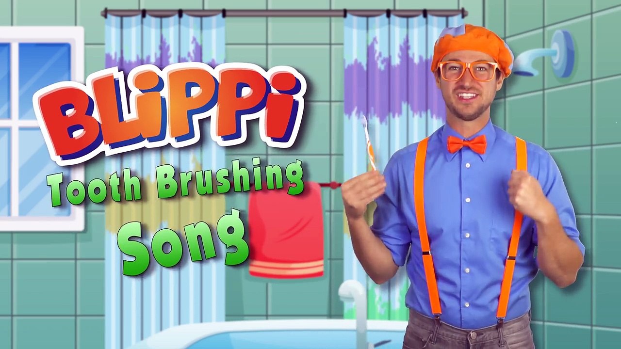 Tooth Brushing Song by Blippi | 2-Minutes Brush Your Teeth for Kids
