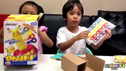 Pikachu Pop-Up Pirate game - Tomy Pokemon toys figures for kids family game playtime