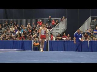 Travis Wong - Floor Exercise - 2017 Winter Cup Prelims