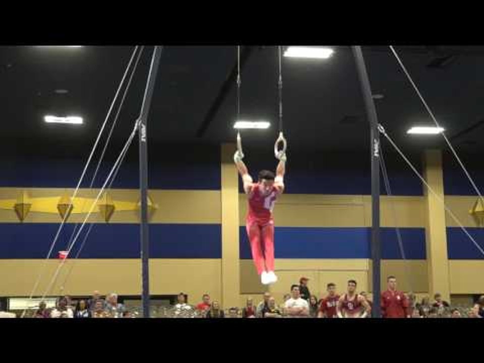 Kanji Oyama – Still Rings – 2017 Winter Cup Pre...