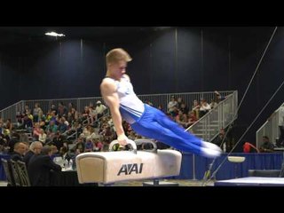 Shane Wiskus - Pommel Horse - 2017 Winter Cup Prelims