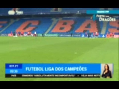 [176x104] Jogadores do benfica em empurrões antes do jogo frente ao Basileia fcporto.ws - Notícias FC Porto Jogos FC Porto