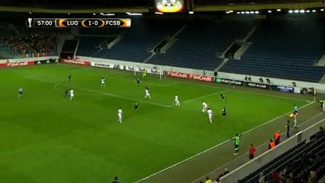 Constantin Budescu Goal HD -Lugano 1-1 FCSB 28.09.2017