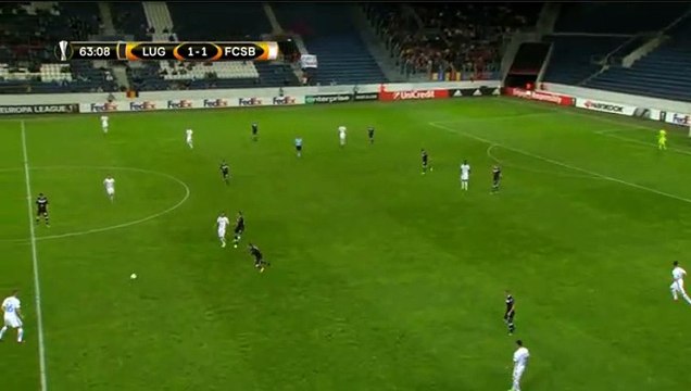 Júnior Morais Goal HD - Lugano 1-2 FCSB 28092017