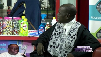RUBRIQUE EL HADJI DIOUF dans KOUTHIA SHOW du 28 Septembre 2017