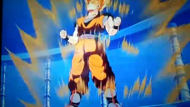 ドラゴンボールｚ孫悟空スーパーサイヤ人3に変身 Dailymotion Video