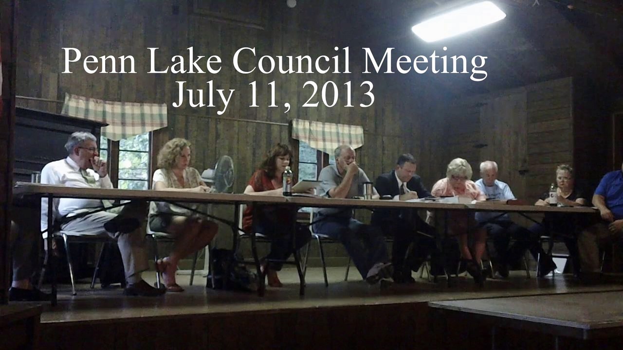 Council Meeting July 11, 3013