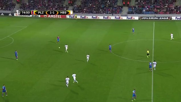 Jan Kopic Goal HD - Plzen 2-1 H. Beer Sheva 28.09.2017