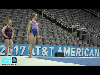 Ragan Smith - Floor - 2017 AT&T American Cup - Podium Training