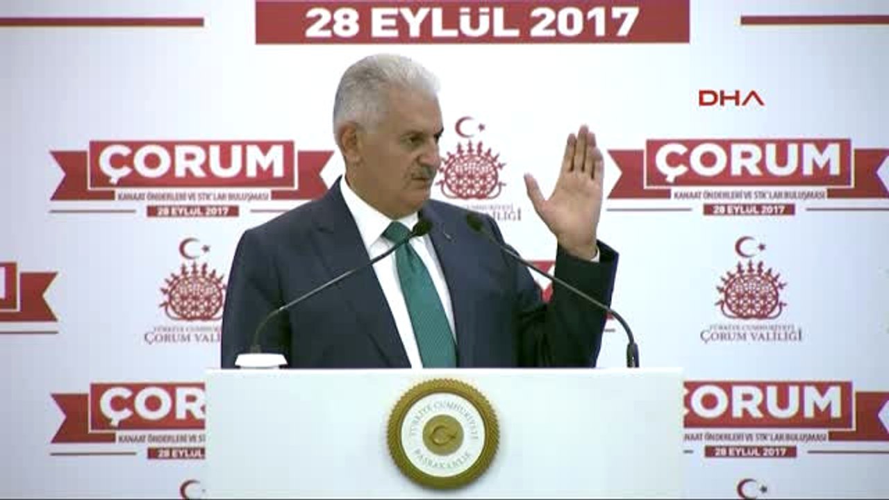 Çorum Başbakan Yıldırım Kanaat Önderleri ve Stk...