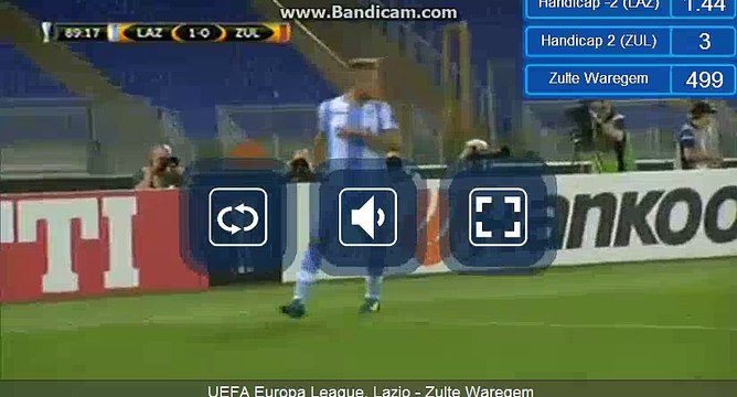 Ciro Immobile GOAL - LAzio 2-0 SV Zulte Waregem 28.09.2017