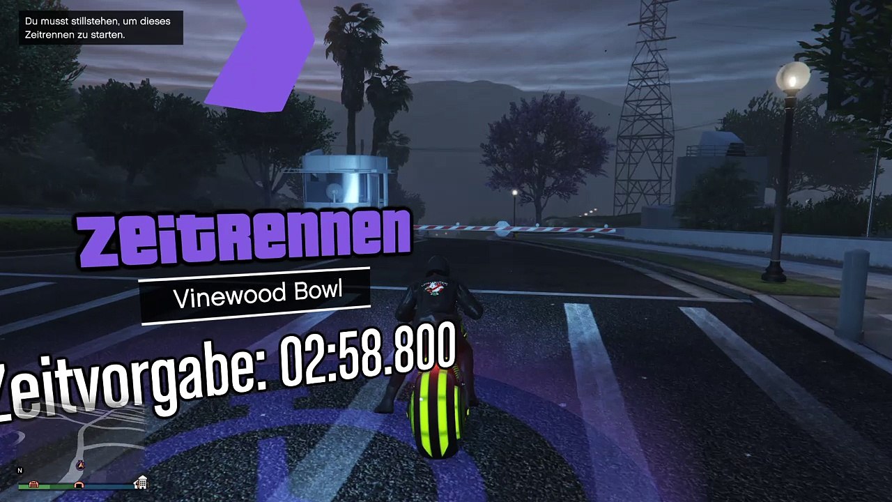 GTA 5 Online - Time Trial - Vinewood Bowl