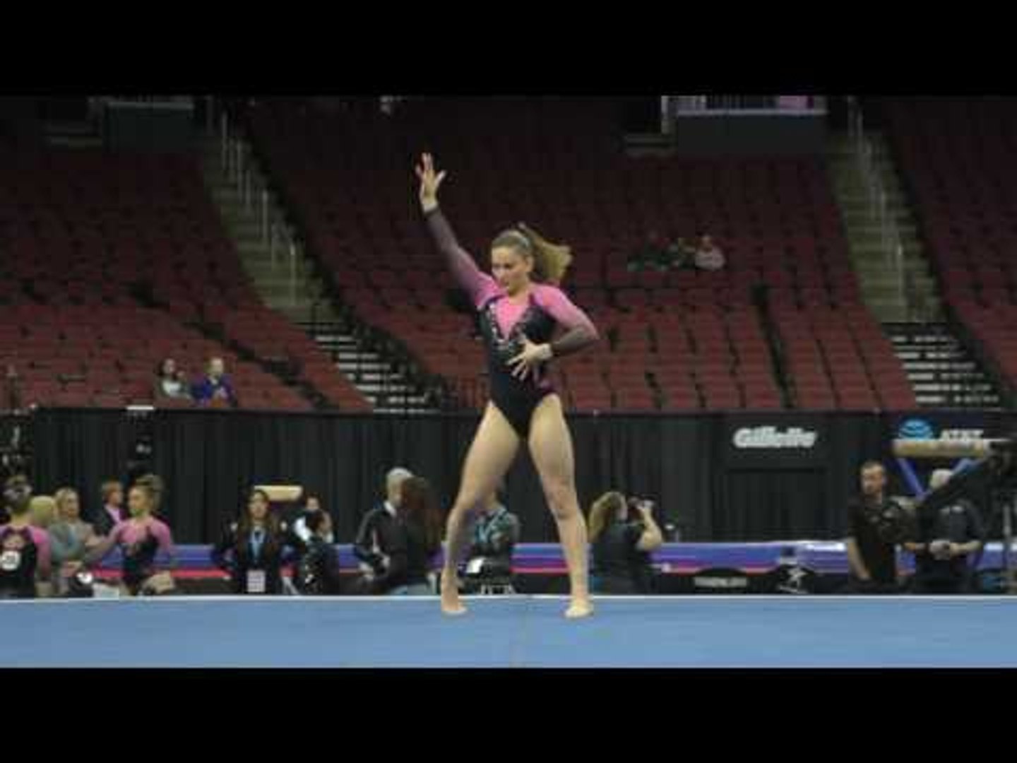 Anastasia Webb Floor Exercise 2017 Nastia Liukin Cup - 