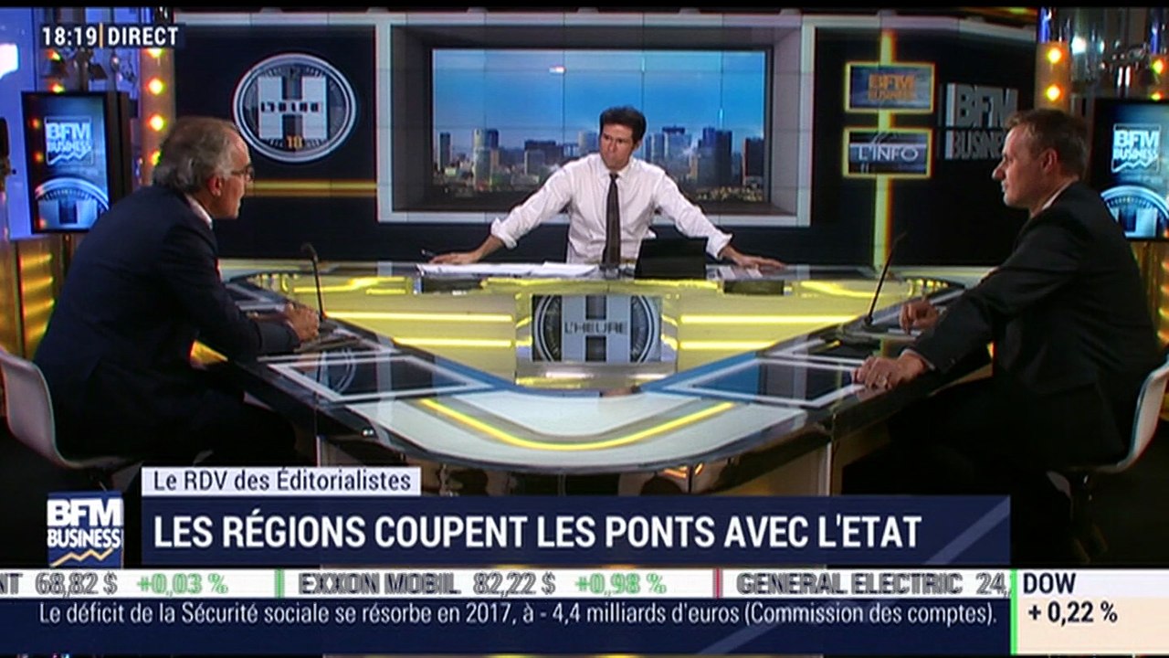 Le Rendez-Vous des Éditorialistes: Les régions coupent les ponts avec l'État - 28/09