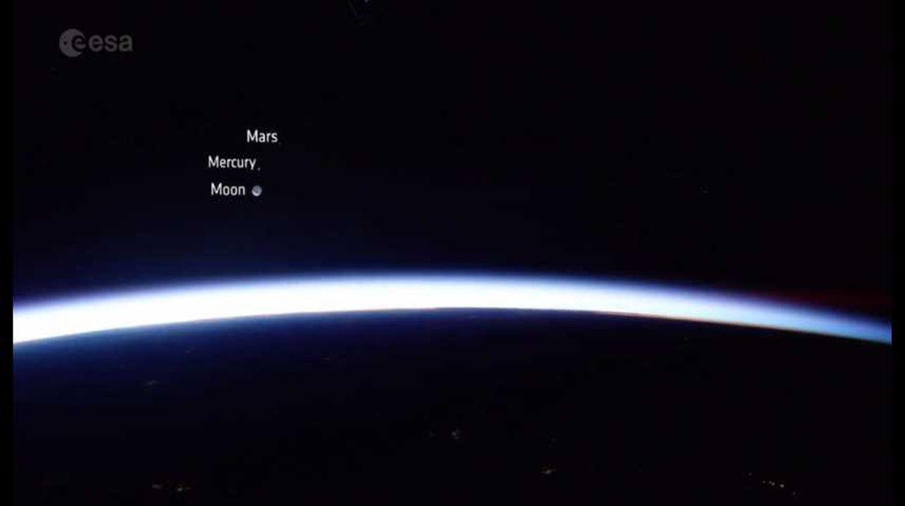 Un magnifique lever de lune filmé depuis la Station spatiale