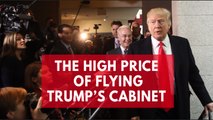 Many of President Trump's cabinet members raise controversy with costly private flights