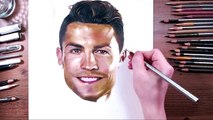 Cristiano Ronaldo - speed drawing | drawholic