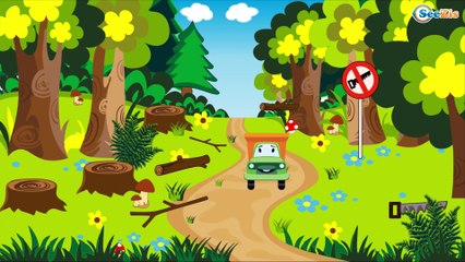 Camión - Dibujos animados de Coches - Camiónes infantiles - Carritos para niños Parte 2