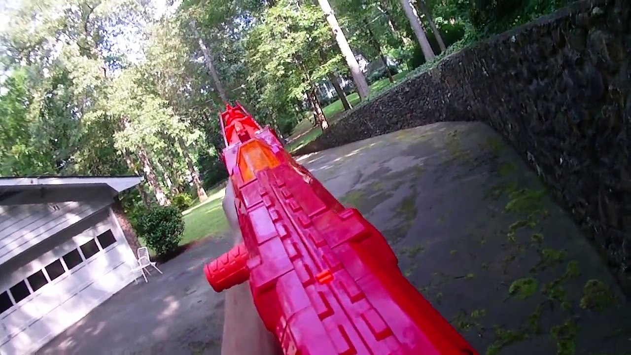 Nerf Centurion VS Zing Z-tek Bow, range and firing demos
