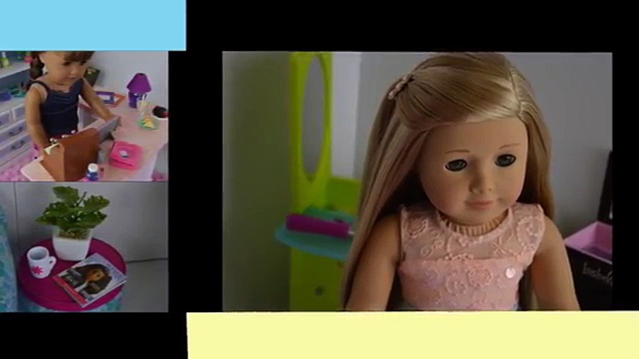 American Girl Doll ~ Setting up SPA DAY room Tour ~ for Hey its Whitney