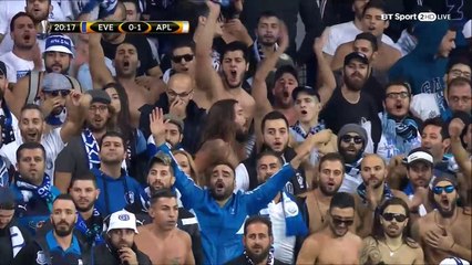 Wayne Rooney Goal After Horror Backpass vs Apollon (1-1)