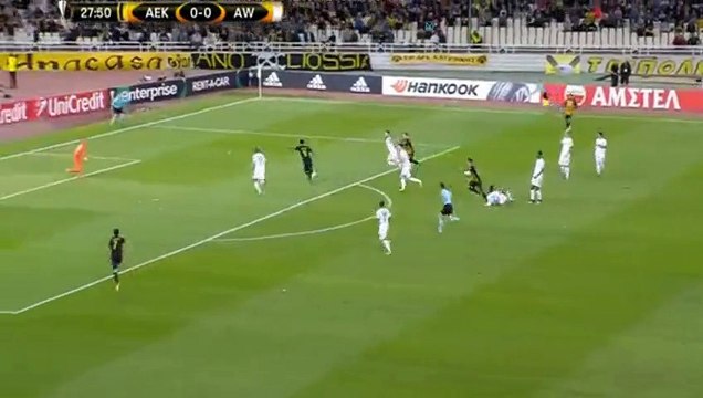 Livaja Goal HD - AEK Athens FC 1-0 Austria Vienna 28092017