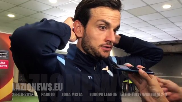 PAROLO dopo LAZIO ZULTE WAREGEM