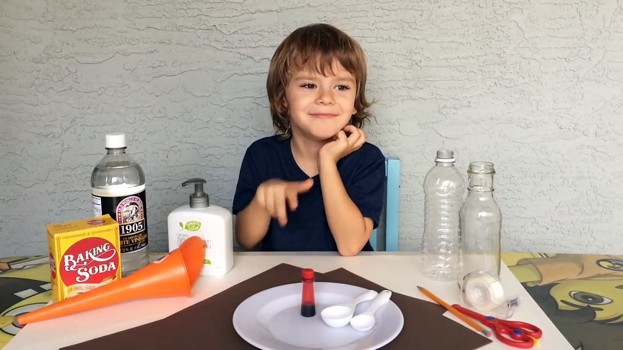 Vinegar Volcano - Fun Science Fair Project
