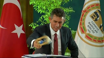 Türkiye Barolar Birliği 'Uluslararası Hukuk Penceresinden Ortadoğu ve Türkiye'yi' Konuştu-10