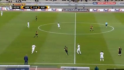 Christoph Monschein Goal HD -AEK Athens FC	1-1	Austria Vienna 28.09.2017