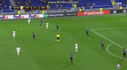 B.Traore Goal LYON 1 - 0 ATALANTA 28.09.2017 HD