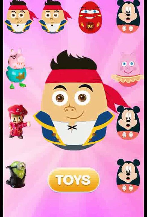 egg surprise - learn colors surprise eggs 3d cartoons for children video for kids