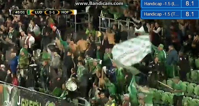 Svetoslav Dyakov GOAL - Ludogorets 1-1 Hoffenheim - 28.09.2017