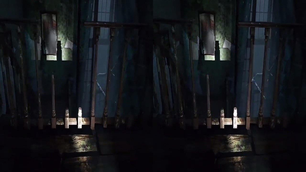 Haunted House with evil spirits The House 2 3D SBS Cardboard /oculus rift /Gear vr /HMD