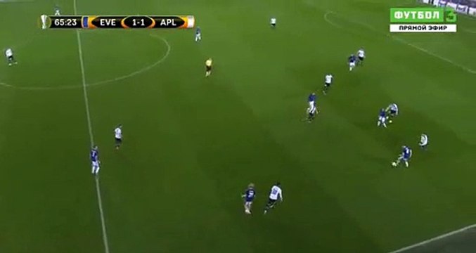 Nikola Vlasic Goal HD - Everton	2-1	Apollon 28.09.2017