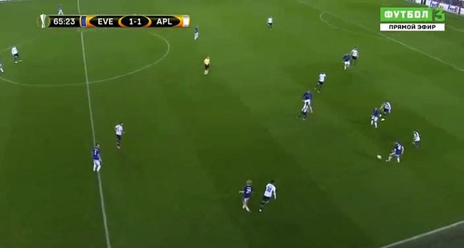Nikola Vlasic Goal HD - Everton	2-1	Apollon 28.09.2017