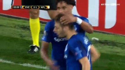 Nikola Vlasic Goal HD - Everton 2-1 Apollon 28092017