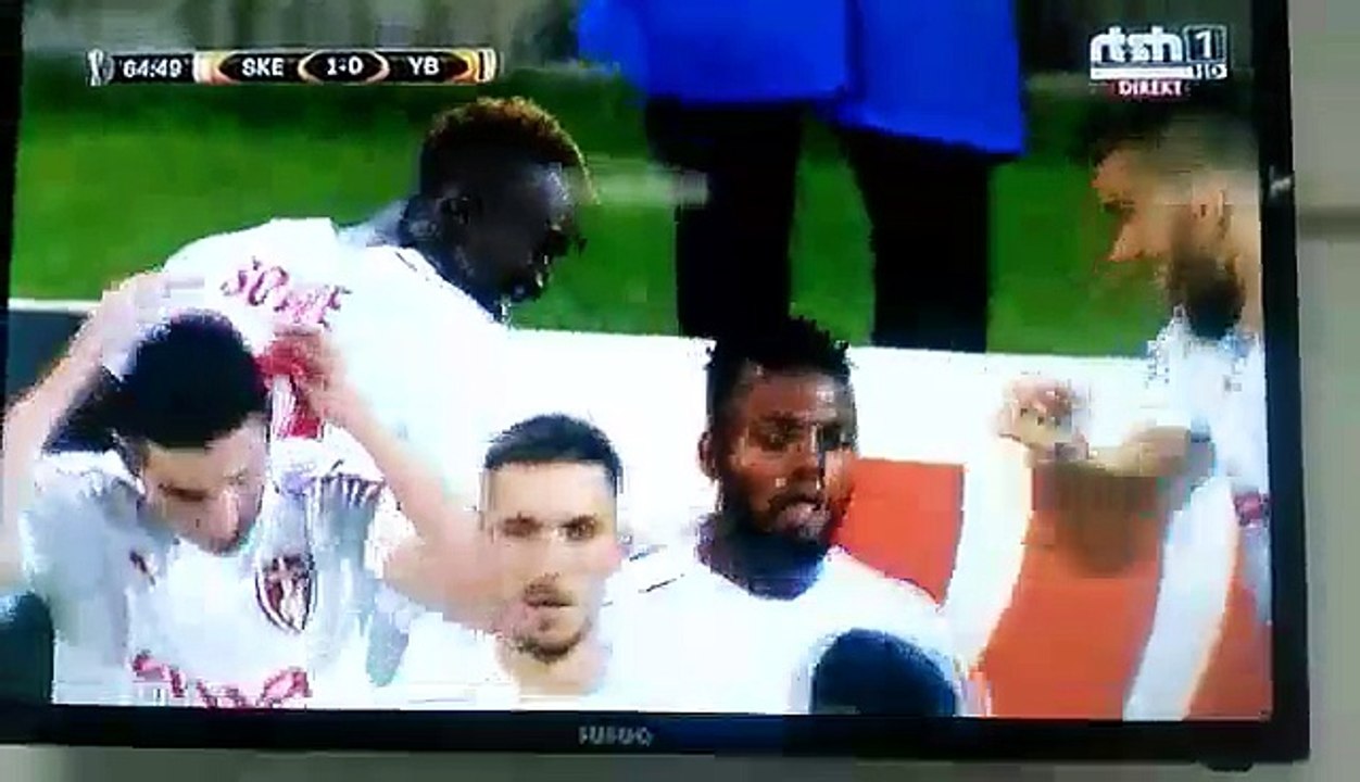 Ali Sowe GOL Skënderbeu VS Young Boys