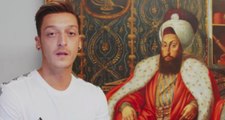Yıldız Futbolcu Mesut Özil, 3. Selim Portresini Fatih Sultan Mehmet Diye Tanıttı!