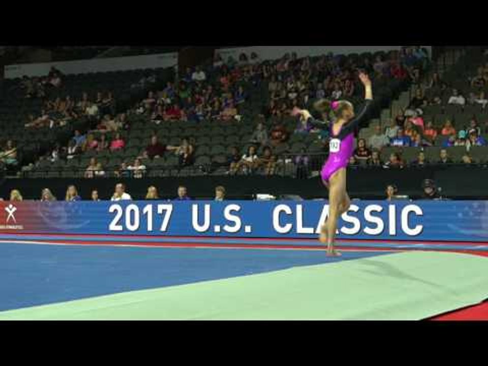 Victoria Smirnov - Floor Exercise - 2017 U.S. Classic - Junior Competition